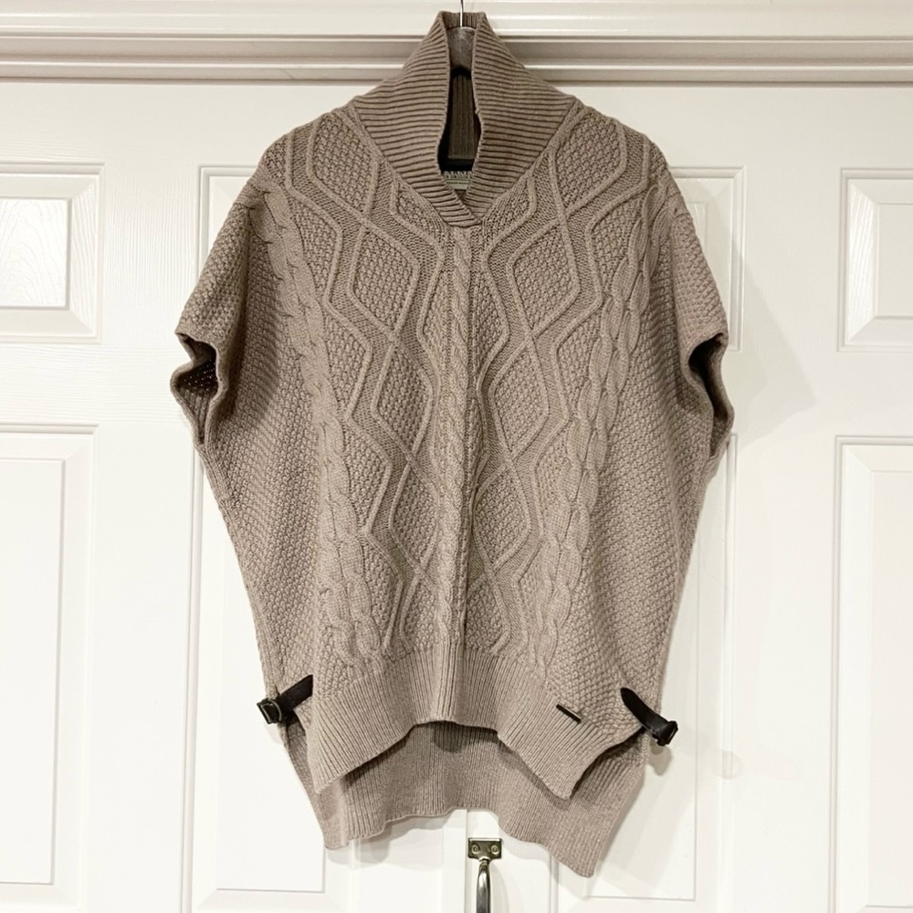 Blarney Aran Originals|  Cable Knit Merino Wool Sweater Vest